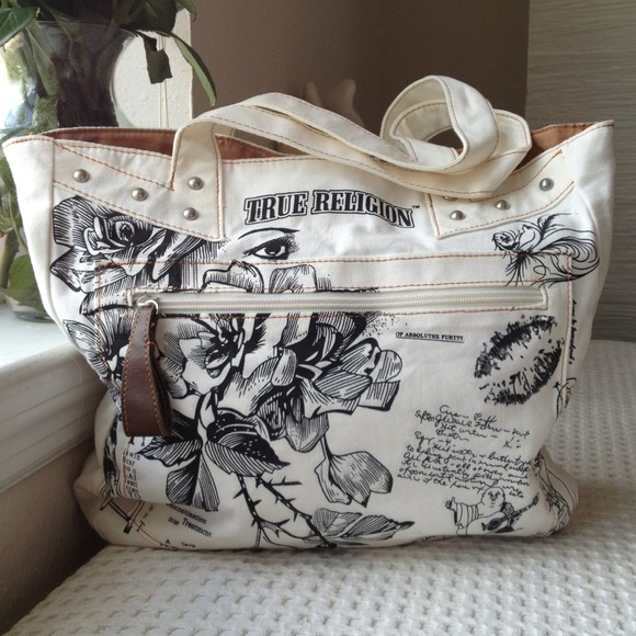 True Religion Cotton Pool Bag