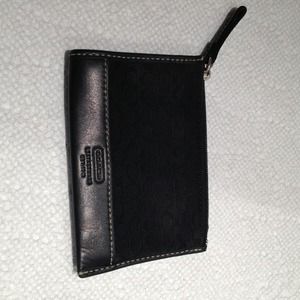 Authentic Coach key/card holder