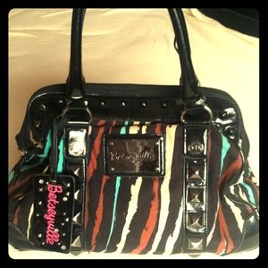 Betsyville Colorful Zebra Handbag 💥🎨