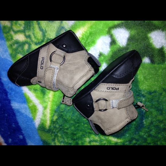 👶Ralph Lauren Polo Boots👶 Sz 3C
