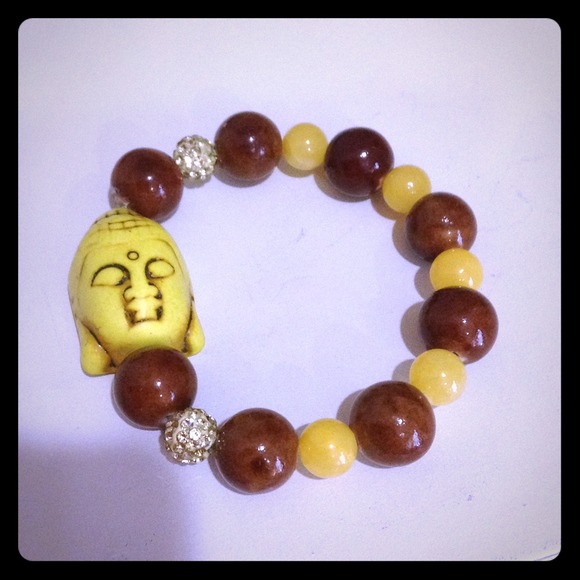 Buddha pave bracelet