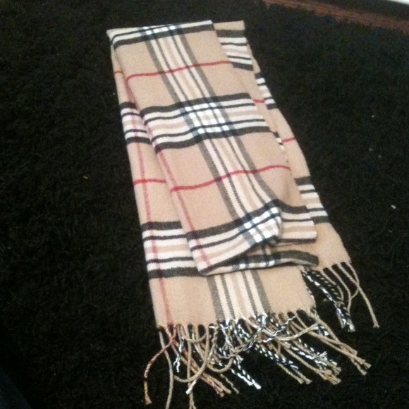 burberry inspired scarf