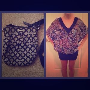 Coach cross body and Arden B dress bundle