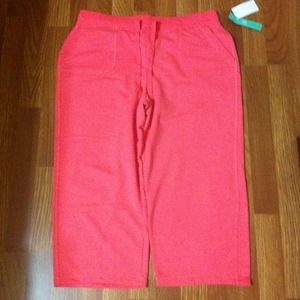 🌸Great knit capris with drawstring🌸