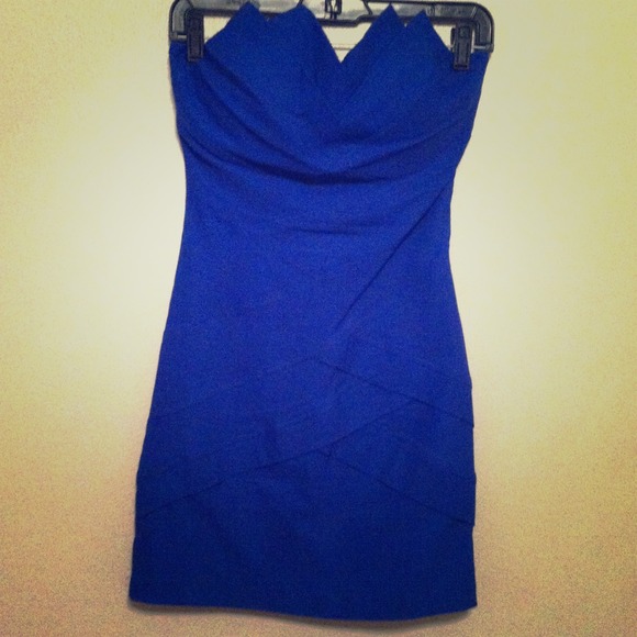 Blue dress