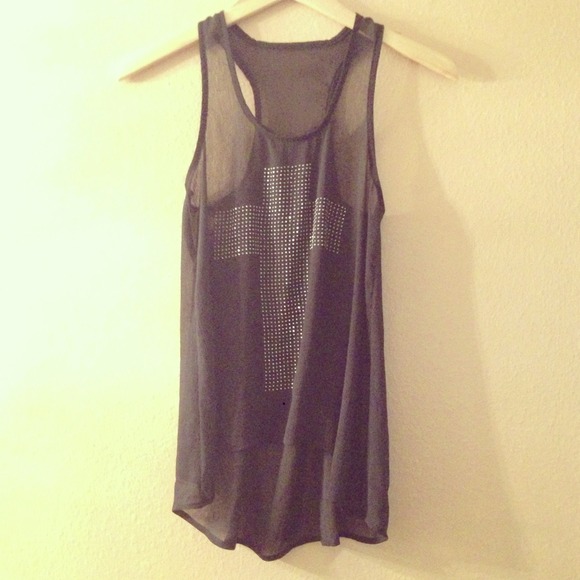 Cross sheer tank