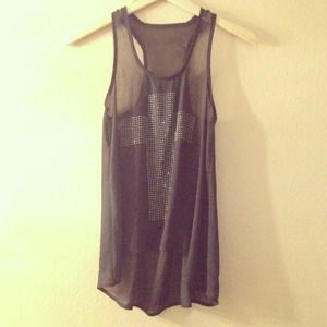 Cross sheer tank