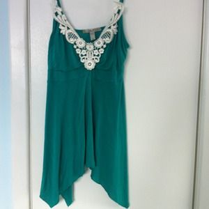 SOLD in bundle:Green Tank top