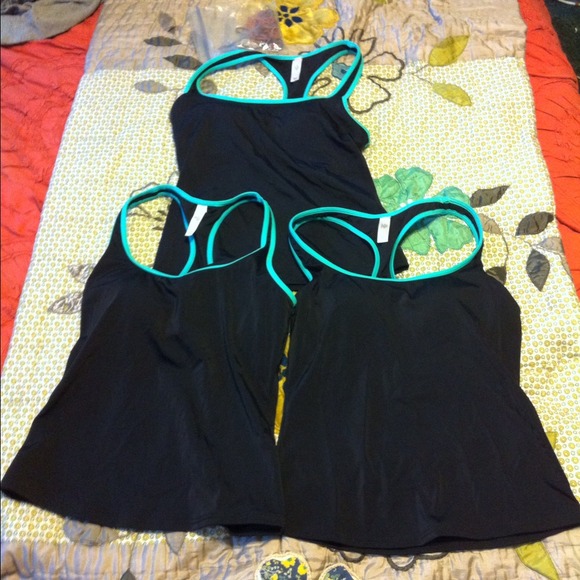 3 victorias secret yoga tops