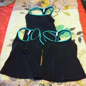 3 victorias secret yoga tops