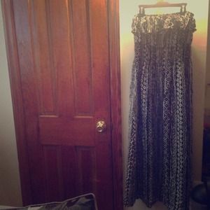 Maxi dress never worn tag not included