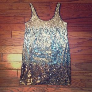 Express sequin dress
