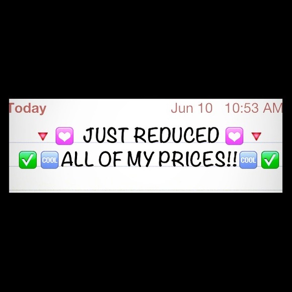 Everything is reduced!!