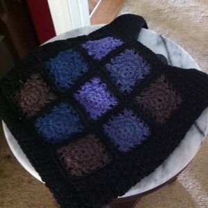 Crochet purse