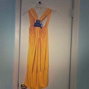 SOLD in Bundle:Body Central Yellow Dress