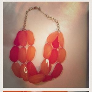 Coral Statement necklace