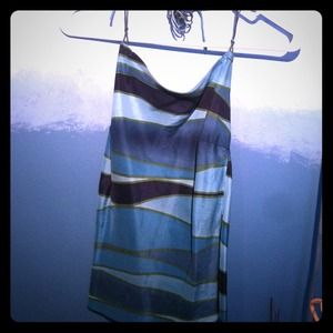 H&M 100 percent silk halter