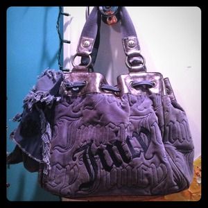 Juicy Couture Steel Blue Daydreamer Handbag