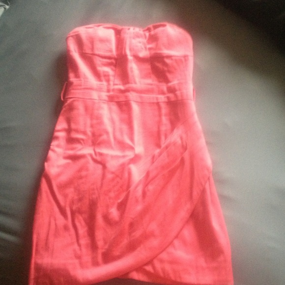 Strapless summer dress