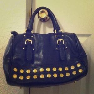 Studded Black Steve Madden Handbag