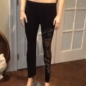 HOLD FOR MAKEUPPATTILeggings With Tiger Print & Rh
