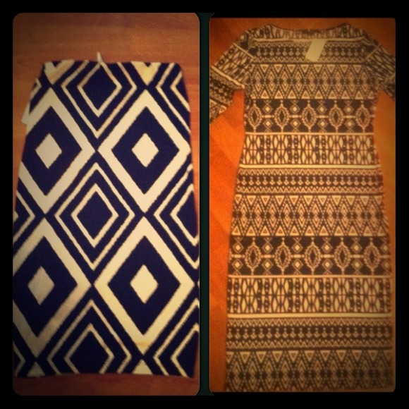 Dresses & Skirts - 2 midi dress and midi skirt bundle