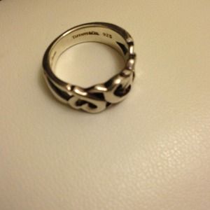 Tiffany & Co. Ring + Chanel Earrings bundle