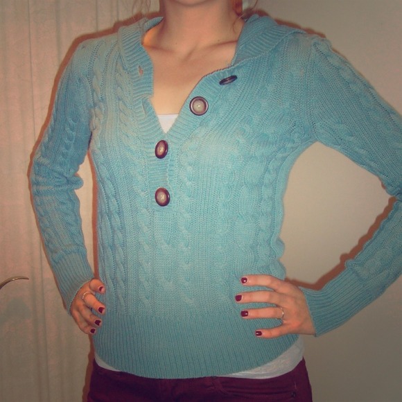 🔶REDUCED🔶 .AERO Turquoise Sweater.
