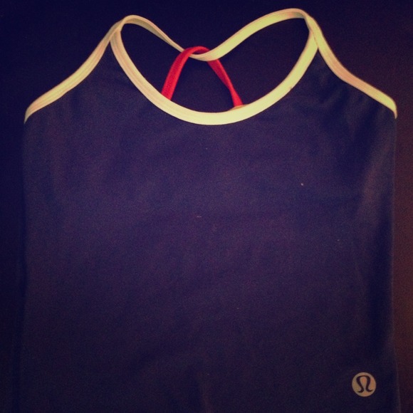 SOLD! Cropped Lululemon top.