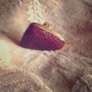 HOLD 💯% Authentic Red/Brown Stephen Dweck Ring