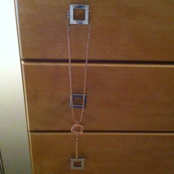 Rosaline popcorn chain tassel necklace