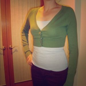 ❌SOLDOld Navy Green Shrug❌