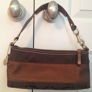 Coach Signature Collection Brown Handbag