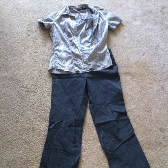 Dress pants and button up with/Camo - Picture 1 of 4