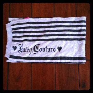 juicy couture cotton and cashmere scarf