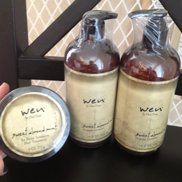 Two 16oz conditioner and one 4oz remoist