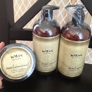 Two 16oz conditioner and one 4oz remoist