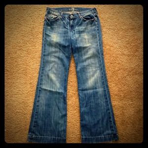 2 paid of seven for all mankind sz 31 and 30