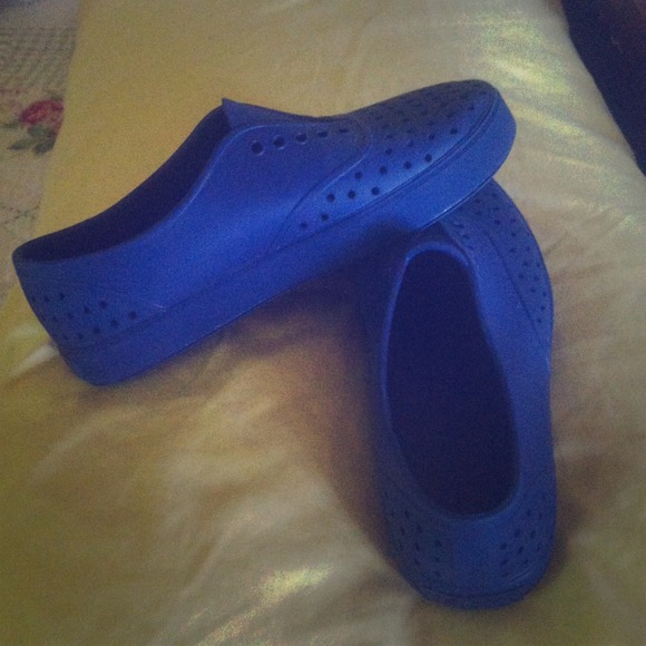 Dark Blue Native Slip-Ons