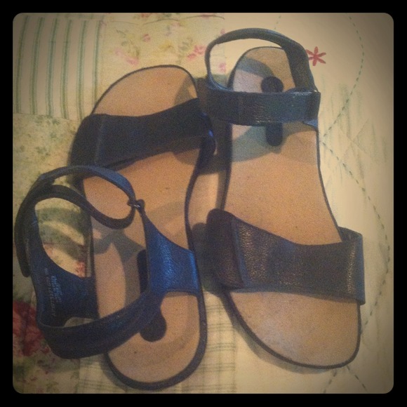 Dark Brown One Strap Sandal