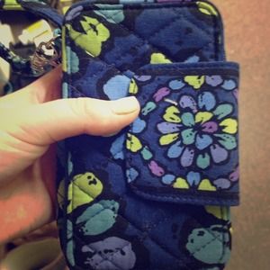 Vera Bradley wristlet wallet