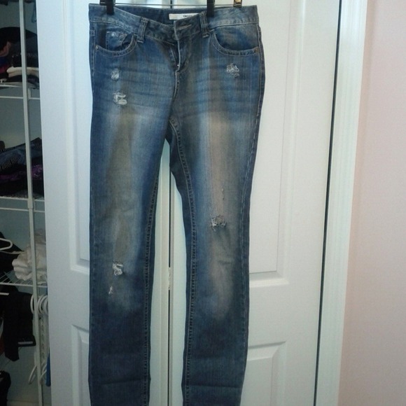 Dkny Ripped Jeans Size 10 ..