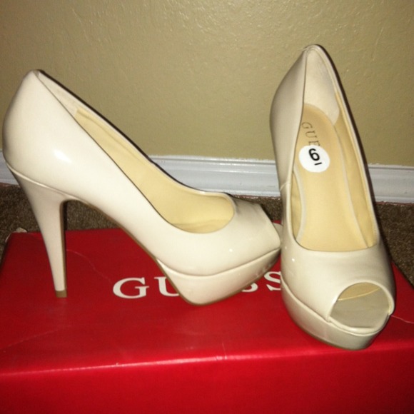 New Nude Guess Heels