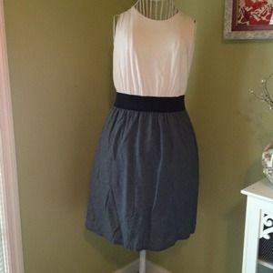 Block color dress