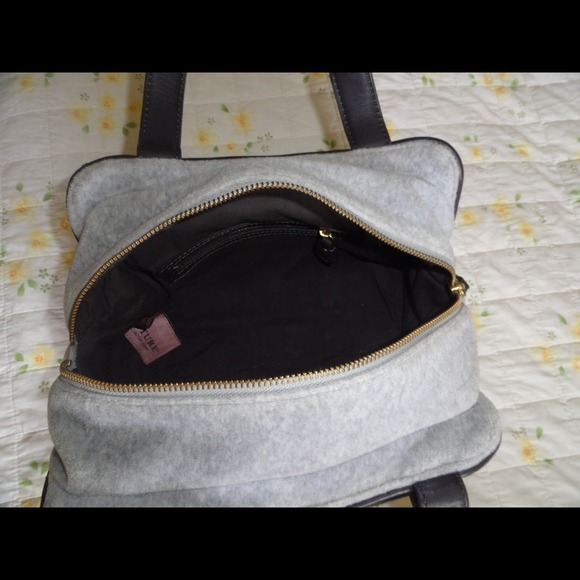 Juicy couture, grey velour tote - Picture 4 of 4