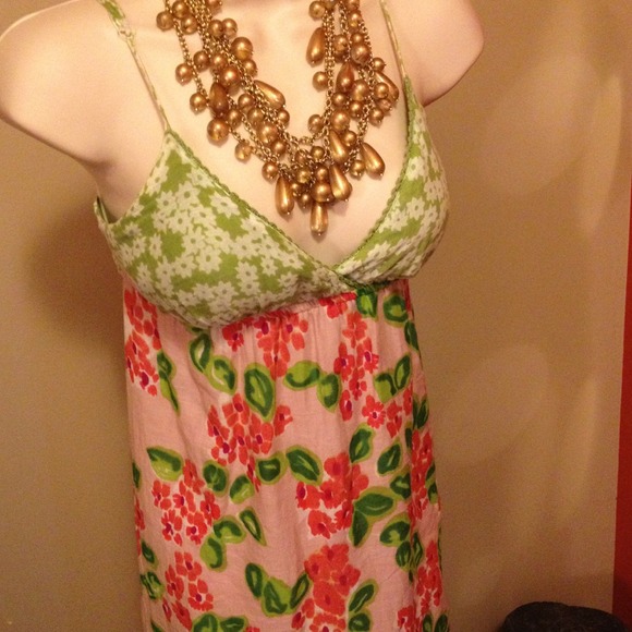 SOLD. Derek Heart floral maxi dress sz S - Picture 2 of 4