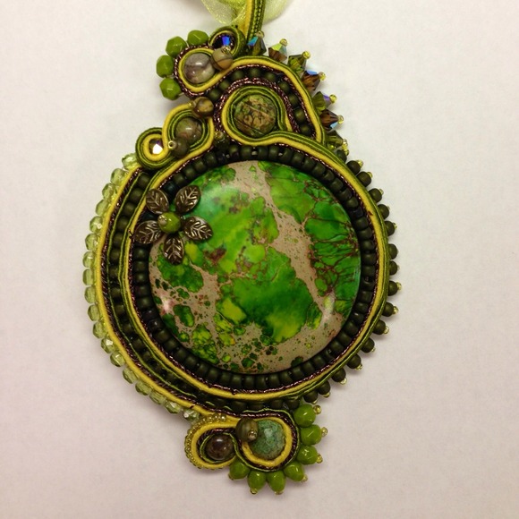 Handmade Soutache Pendant