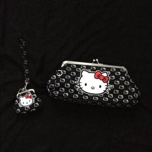 Hello Kitty Clutch & Coin Purse