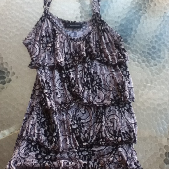INC layered/flowy tank top