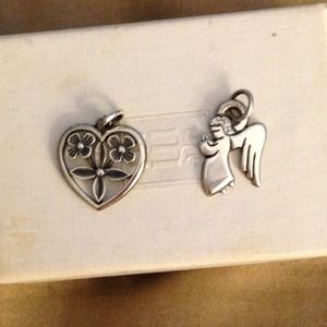 2 retired James Avery charms